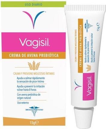 Image du produit Vagisil Crème intime hydratante et apaisante à l'avoine prébiotique naturelle 30g (Crème intime)