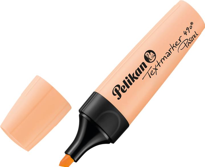 Image du produit Pelikan 817363 Marqueur(s) Ciseau(x) (Orange pastel, 5 mm, 10 x)