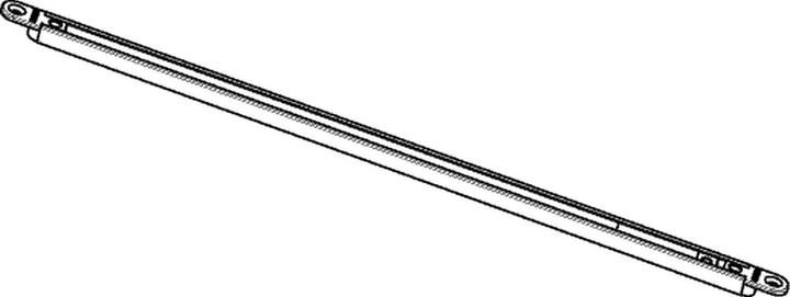 Produktbild Geze Gleitschiene BOXER EFS, mit integrierter Öffnungsdämpfung, silber