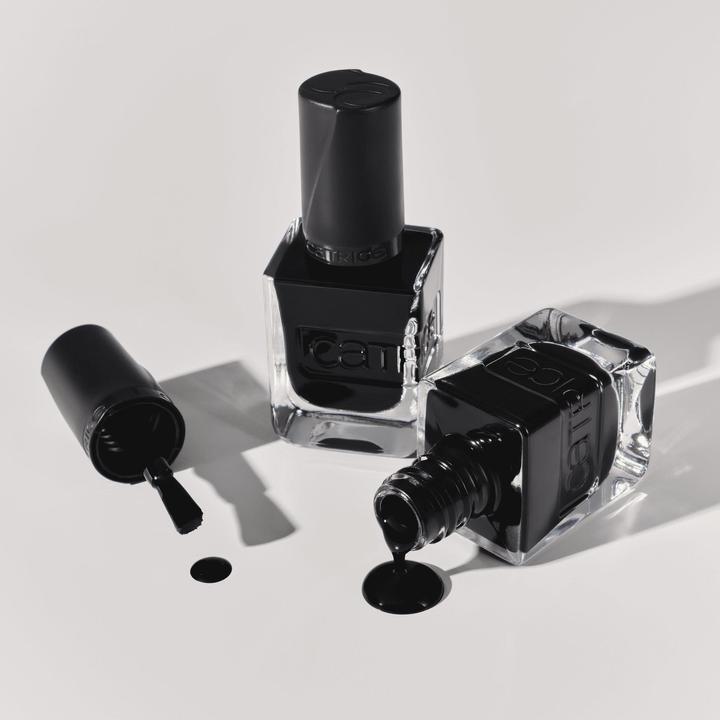 Actual product image Catrice Nagellack Gel Affair 037 Black To The Roots (037 Black To The Roots, Gel-Effect Nail Polish)