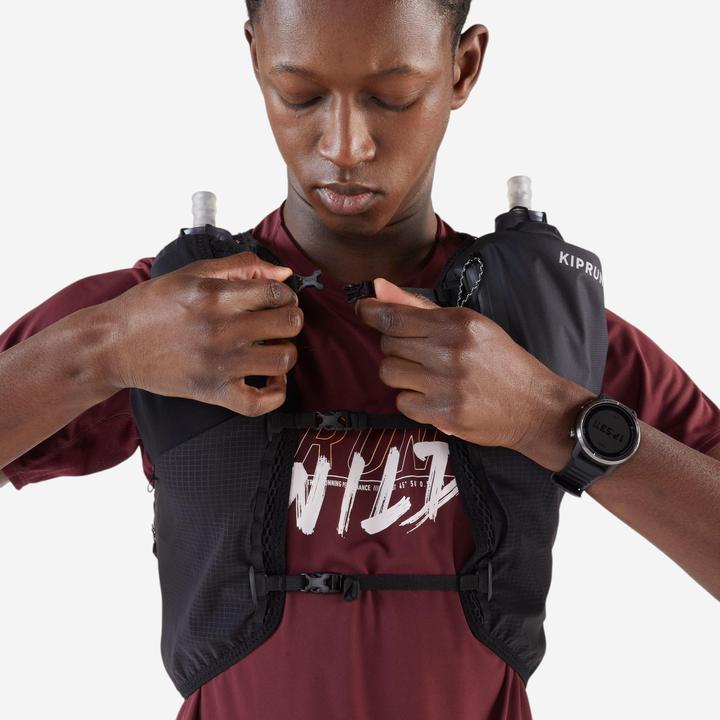 Produktbild Kiprun Laufrucksack Trailrunning 15 l - schwarz (15 l)