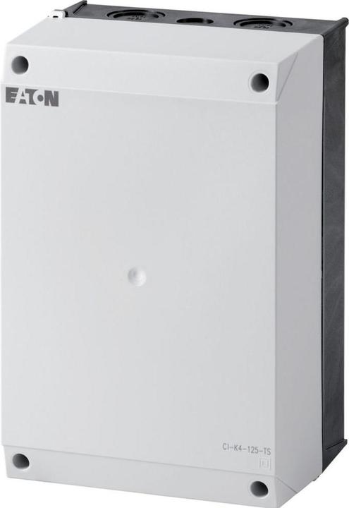 Produktbild Eaton Flanschgehäuse Unterteil schwarz/Oberteil weiss 160 x 240 mm PC IP65 with DIN ra (Gehäuse)