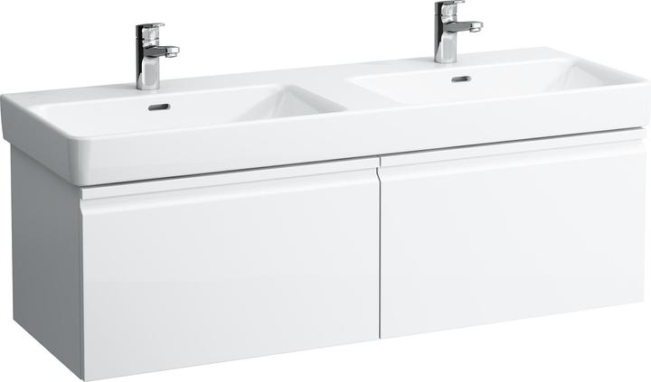 Produktbild Laufen Waschtischunterbau PRO S PRO S 1260x450x390mm 2 Schubl. u 2 Innenschub (126 x 45 x 45 cm)