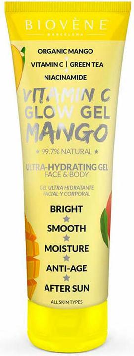 Biovène Biovene Vitamin C Glow Gel Mango Ultra-Hydrating Gel Moisturizing Gel For Face And Body 200Ml (200 ml, Gesichtsgel)