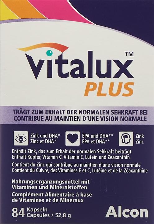 Produktbild Vitalux Plus Kaps (84 Stück, Kapseln, 98 g)