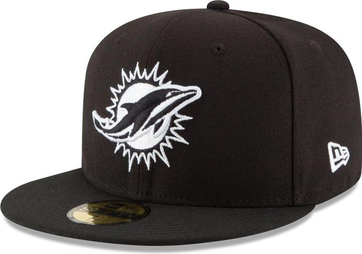 New Era 59Fifty Fitted Cap - BLACK Miami Dolphins - 7 (7)