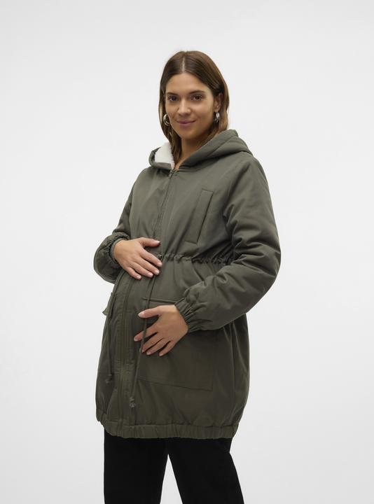 Actual product image Mamalicious Hood Elasticated cuffs Jacket Jacket (XS)