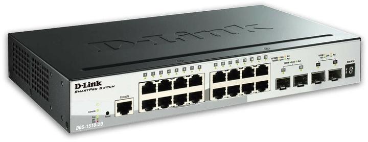 Image du produit D-Link DGS-1510-20 Commutateur réseau (20 Ports)
