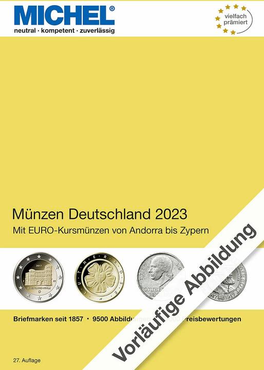 Produktbild Münzen Deutschland 2023 (Deutsch, MICHEL-Redaktion, 2023)