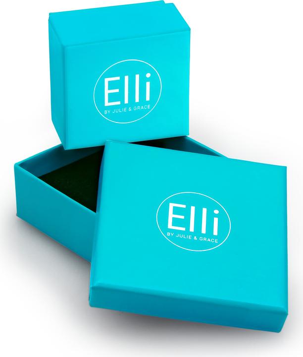 Produktbild Elli PREMIUM Ohrringe Quarz Basic Stilvoll Elegant 925 Silber vergoldet (925 Sterling Silber)