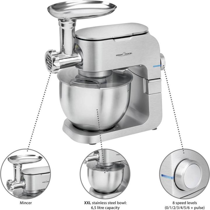 Image du produit Proficook Transformateur alimentaire KM 1151 (1300 W)
