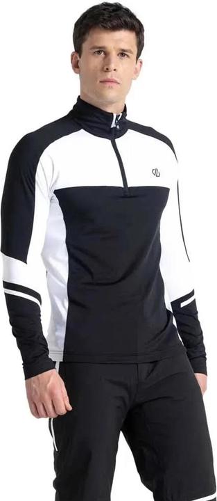 Actual product image Dare2b Mens Speed Core Stretch Half Zip Base Layer Top (L)