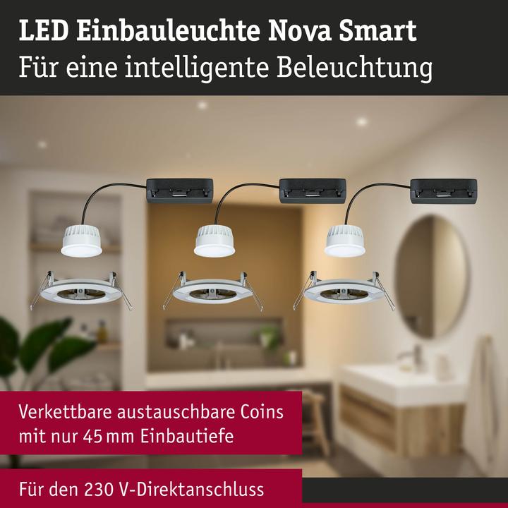 Immagine prodotto Paulmann Einbauleuchte Nova Zigbee (530 lm)