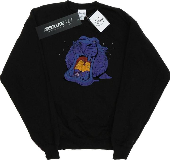 Disney Aladdin Cave Of Wonders Distressed Sweatshirt (XXL)