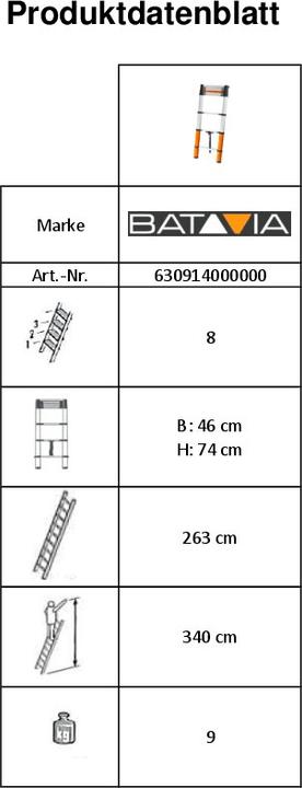 Immagine prodotto Batavia Aria di giraffa (Stile, 263 cm)