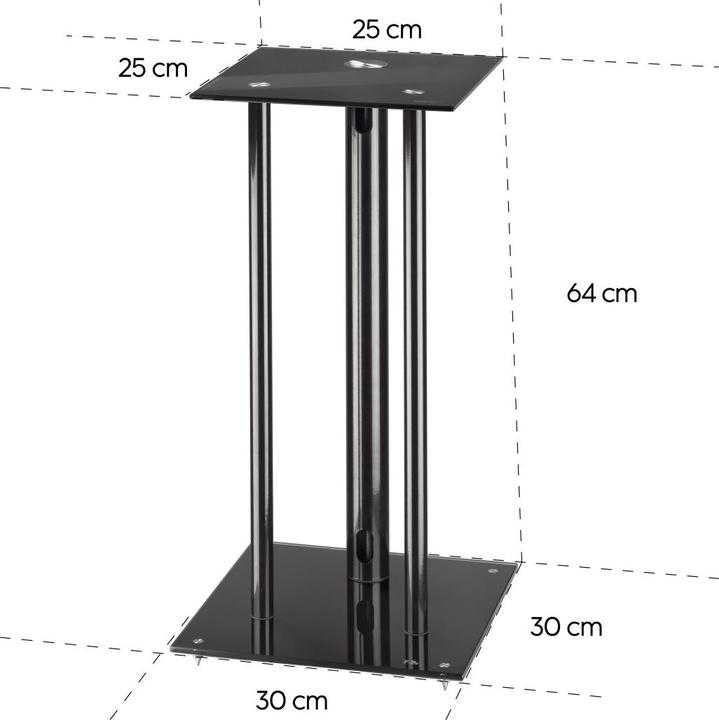 Produktbild Hama Lautsprecherständer für schwere Boxen (1 Stk., Wandmontage, Nicht beweglich)