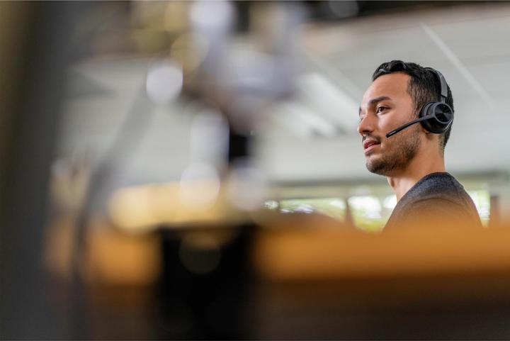 Image du produit Poly HP VOYAGER 4310 USB-C Headset, Kabellos, Büro/Callcenter, 122 g, Kopfhörer, Schwarz (Sans fil, USB-C)