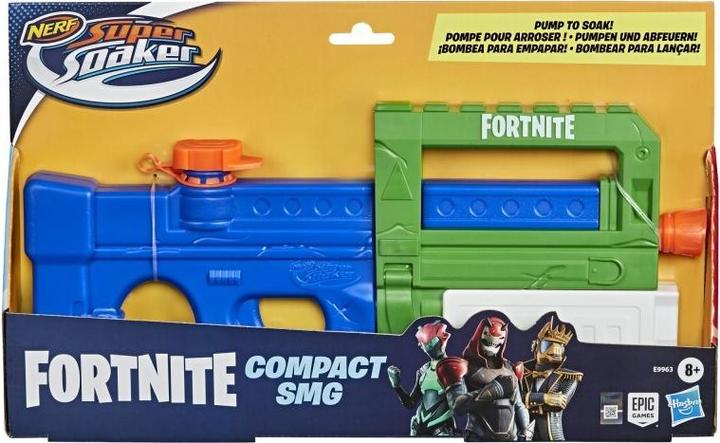 Actual product image Nerf Super Soaker Fortnite Compact SMG E9963