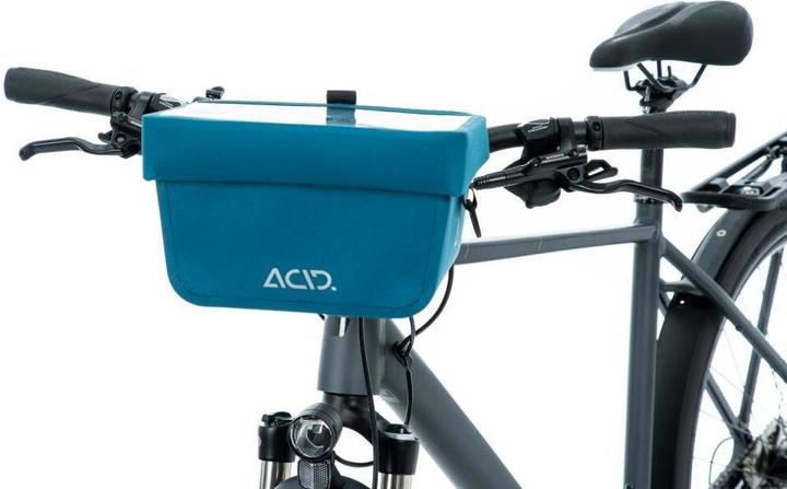 Actual product image ACID Borsa da manubrioTRAVLR FRONT PRO 5 FILink, black (Handlebar bag)