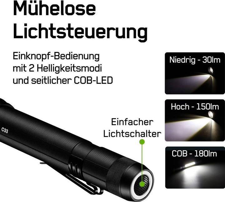Produktbild GP Lighting GP Discvery C33 (16.50 cm, 150 lm)
