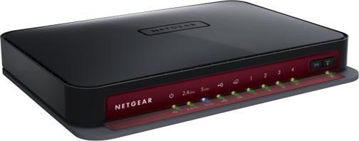 Netgear WNDR3800, DualBand Router, 300Mbit, on/off switch
