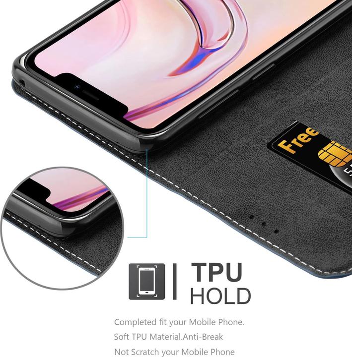 Productafbeelding Cadorabo X-Wallet hoes voor kunstleer pak (Apple iPhone 13 mini)