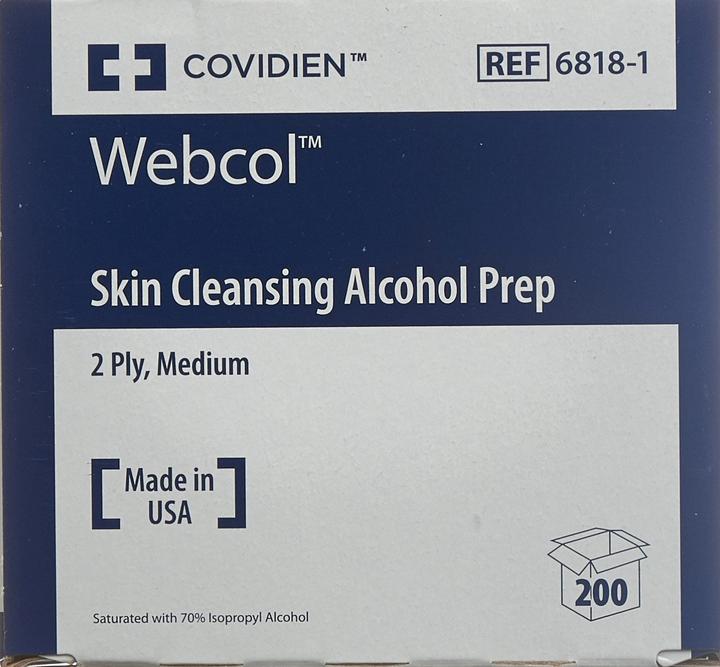 Produktbild Webcol Alkoholtupfer steril