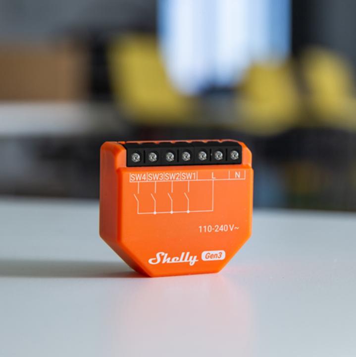 Actual product image Shelly i4 Gen3 (Switch actuator)