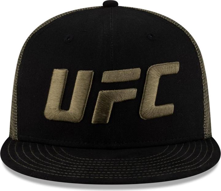 Produktbild New Era 9Fifty Mesh Snapback Cap - UFC MMA schwarz / oliv SM (S, M)