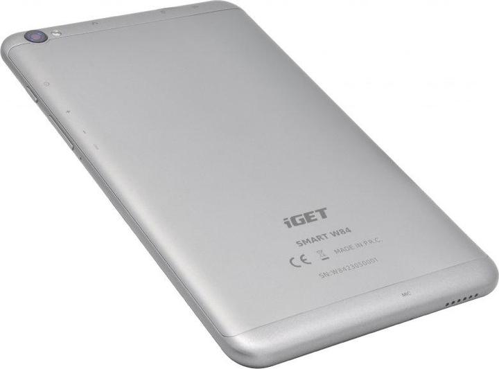 Image du produit iGet SMARTW84 tablet (8") Allwinner Wi-Fi 4 (802.11n) Android 13 Black, Grey (8", 64 Go, Noir, gris)