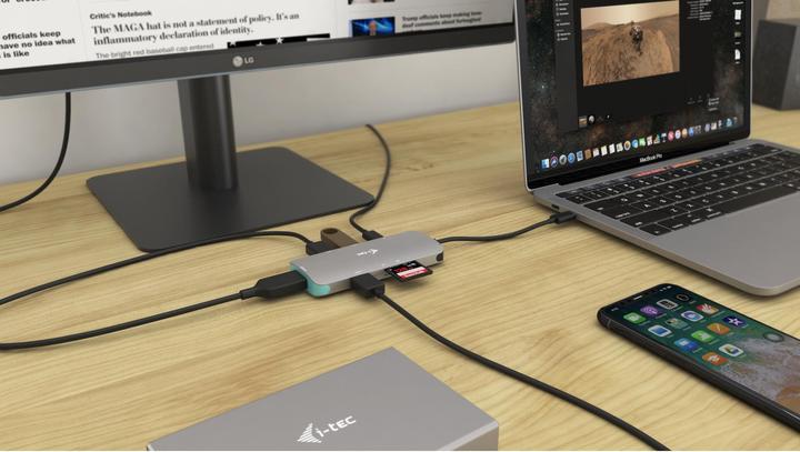 Immagine prodotto i-tec Metallo Nano Dock (USB-C, 1 Porti)