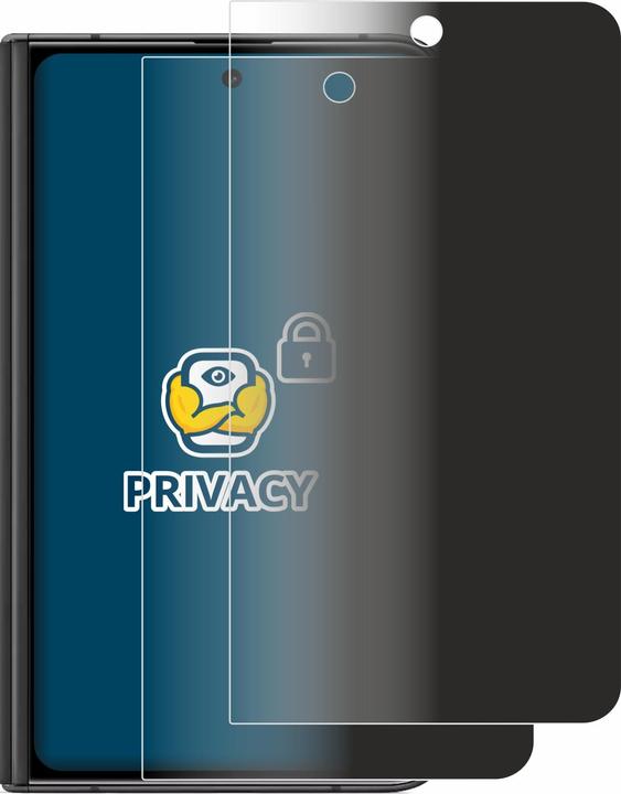Produktbild BROTECT Sichtschutzfolie Anti-Spy Privacy Folie Blaulicht-Schutz (2 Stück, Google Pixel Fold)
