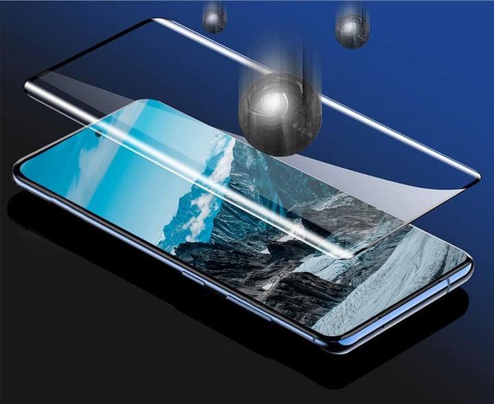 Actual product image Apfelkiste - Panzer Glas Displayschutzfolie Case Friendly (2er Set) (2 Piece, Samsung Galaxy S22 Ultra (5G))