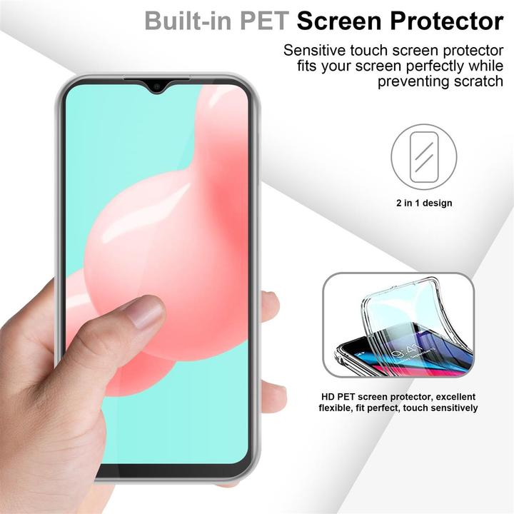 Produktbild Cadorabo TPU 360 Grad Case Cover (Samsung Galaxy A32)