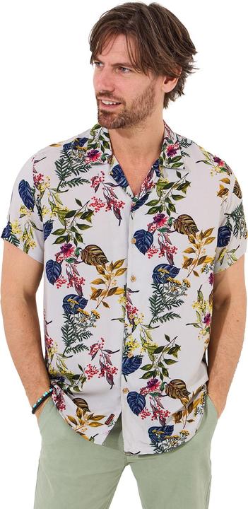 Actual product image Joe Browns Botanical Print Revere Collar Shirt (XL)