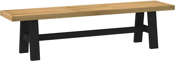 VidaXL Dining room bench NOAIN A-shaped legs 180x40x45 cm solid pine wood (180 cm)