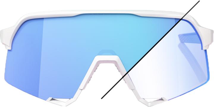 Actual product image 100% S3 LE - Bastille (LE Bastille, Blue Mirror Photochromic)
