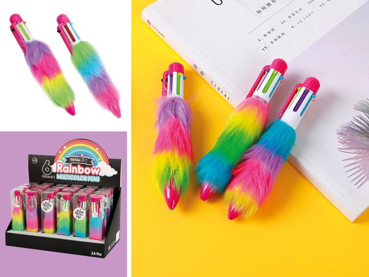 Produktbild Roost Mehrfarben Kugelschreiber (Mehrfarbig)