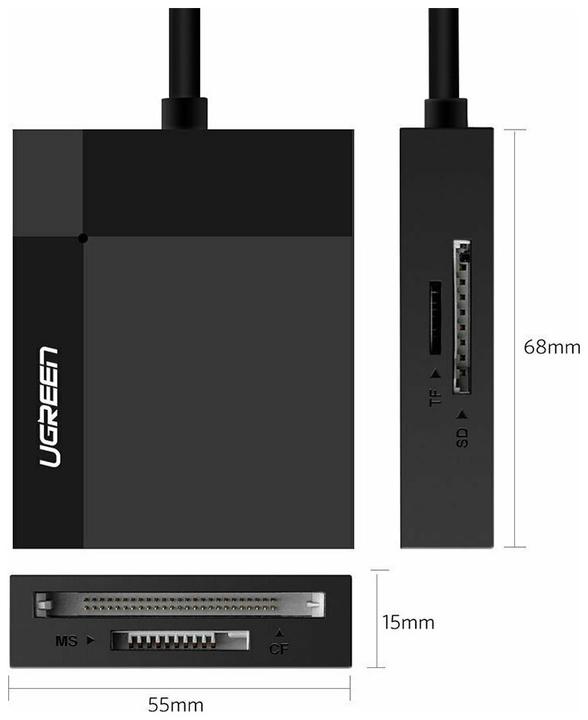 Produktbild Ugreen CR125 4-in-1 (USB)