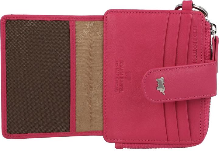 Image du produit Braun Büffel Porte-cartes de crédit Joy protection RFID en cuir 11 cm