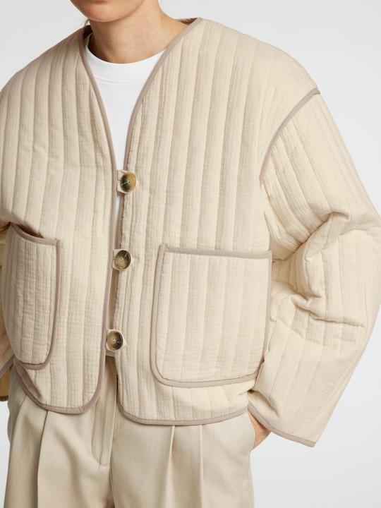 Actual product image Selected Femme Quilted Padded Jacket (40)