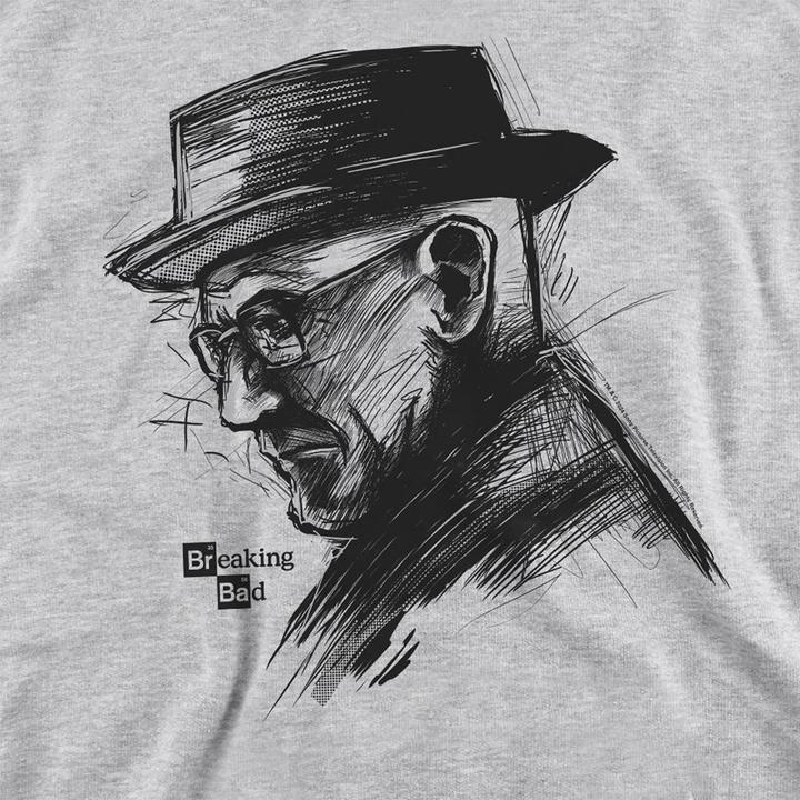 Image du produit Gildan - Sweat motif Heisenberg style Croquis - Adulte (XL)