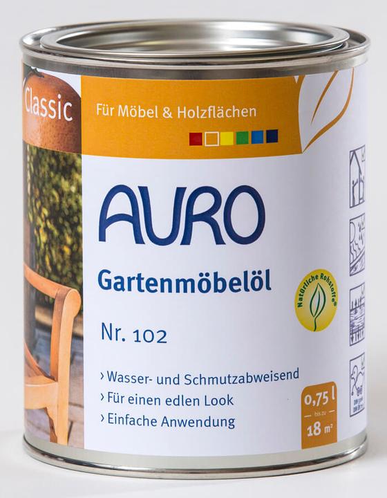 Produktbild AURO Gartenmöbelöl (Teak, 0.75 l)