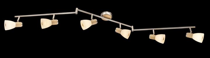 Produktbild Globo Deckenleuchte nickel matt 6xE14 (E14)