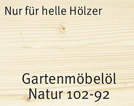 Produktbild AURO Gartenmöbelöl 102 (Naturweiss, 0.75 l)