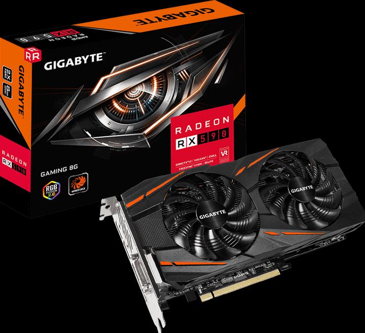 Produktbild Gigabyte Radeon RX 590 Gaming 8G (8 GB)