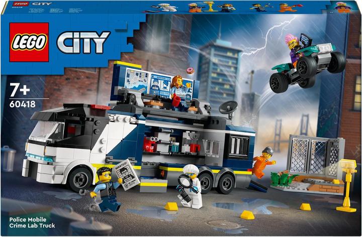 Image du produit LEGO 60418 Camion de police avec laboratoire (60418, LEGO City)