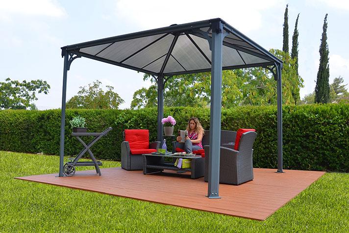 Actual product image Palram Palermo 3000 (295 cm, 295 cm)