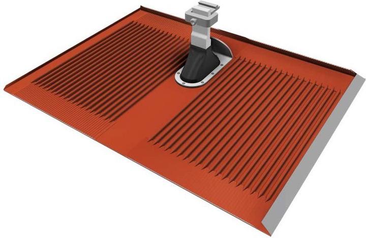 Produktbild SL Rack Alpha-Platte Ziegelrot RAL 8004 (Solaranlage Montagematerial)