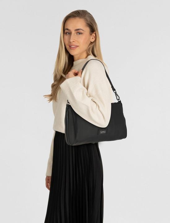 Actual product image Gabs Schultertasche Leder 31 cm mit Dehnfalte